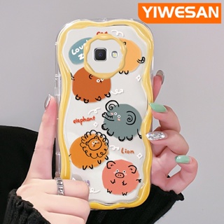 เคสโทรศัพท์มือถือ ซิลิโคนใส กันกระแทก ลายการ์ตูนสวนสัตว์น่ารัก สีสันสดใส สําหรับ Samsung J7 Prime J7 Prime 2 J2 Prime