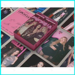 โปสการ์ด ลายการ์ตูน Blackpink Coachella LOMO card jisoo LISA JENNIE ROSE 55 ชิ้น