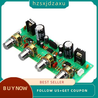 【hzsxjdzaxu】บอร์ดขยายเสียงเบส 12v NE4558 HIFI