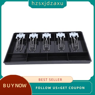 【hzsxjdzaxu】ถาดเก็บเงิน เหรียญ แบบ 5 ช่อง แบบเปลี่ยน