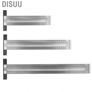 Disuu Carpenter T Ruler Woodworking Marking Clear Scale for