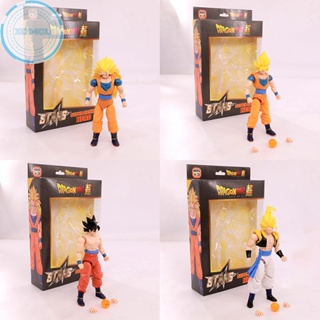 Xo94ol โมเดลฟิกเกอร์ PVC ดราก้อนบอล Goku Vegeta ของเล่น ของขวัญ สําหรับเด็ก