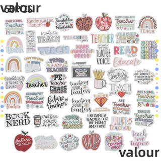 Valour สติกเกอร์ ลายการ์ตูน สําหรับตกแต่งขวดแล็ปท็อป โน้ตบุ๊ก 50 ชิ้น