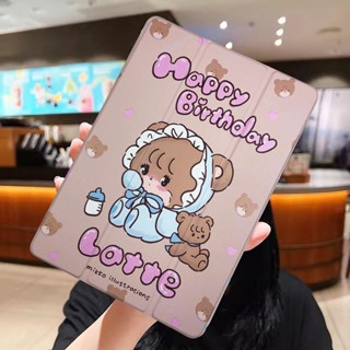 พับได้ เคาไอแพด ลายการ์ตูน เคสใสไอแพด Mikko ไอเเพด 10.2 gen7/8/9 iPad gen10 ipad Pro11 2018-2022 ipad 10.9 Air4/5 mini45