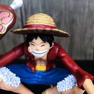 [GOGJIG5] ฟิกเกอร์ PVC รูปการ์ตูนอนิเมะวันพีช Luffy Eat Meat Country Luffy 1 ชิ้น UOO