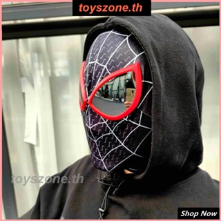 ฮาโลวีน Cos Spider Man ฝาครอบผู้ใหญ่เด็กน่ารักหน้ากากตลกฝาครอบ Visitor Party Supplies (toyszone.th)