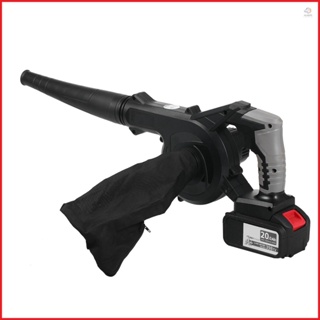 21V Battery Powered Leaf Blower - Lightweight Blower &amp; Vacuum Cleaner for Small Outdoor Areas