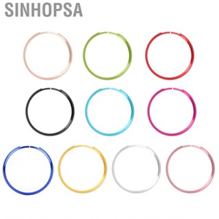 Sinhopsa Key Fob  Trim Aluminum Alloy for MINI R55 R56 R57 R58 R59 R60