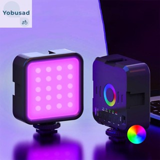 [Yobusad.th] ไฟ RGB ปรับความสว่างได้ สําหรับถ่ายภาพสตูดิโอ