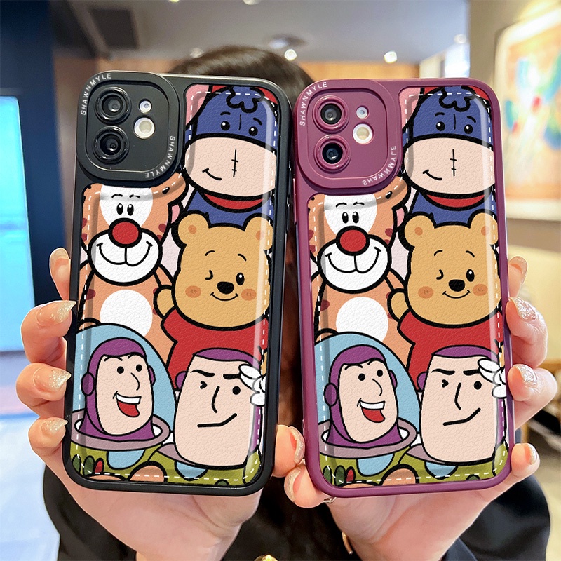 เคสซิลิโคนนิ่ม ลายน่ารัก สําหรับ VIVO Y35 Y22 Y16 Y20 Y17 Y15 Y12 Y50 Y30 Y51 Y31 Y21 Y21A Y91 Y95 Y