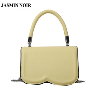 Jasmin NOIR กระเป๋าถือ กระเป๋าสะพายไหล่ หนัง PU ขนาดเล็ก สําหรับสตรี