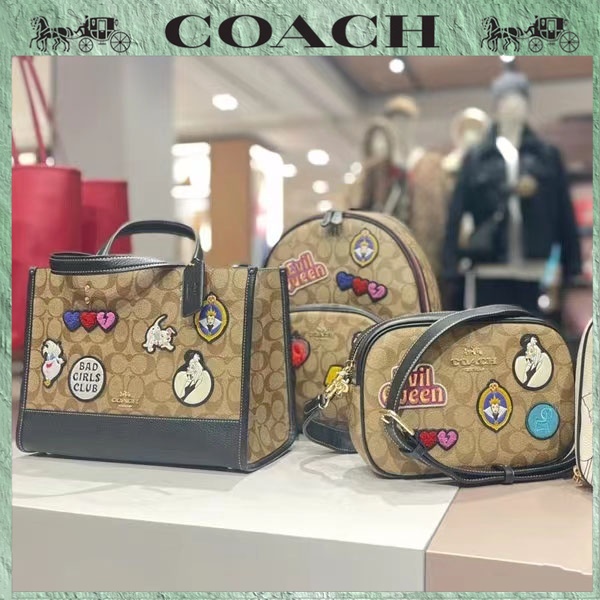 【Coach】Disney- -camera bag-tote bag กระเป๋าผ้า(กระเป๋าผู้หญิง) &gt; กระเป๋าสะพายข้าง CC873  CC113