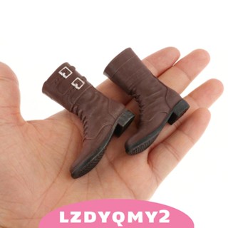 [Lzdyqmy2] รองเท้าบูทเดินป่า 1:6 สําหรับตุ๊กตาฟิกเกอร์ 12 นิ้ว