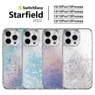 SwitchEasy Starfield เคสกากเพชร สำหรับ iPHONE 16 15 Pro Max Plus /11/13Promax/14Promax Hard PC และเคส iPhone 047