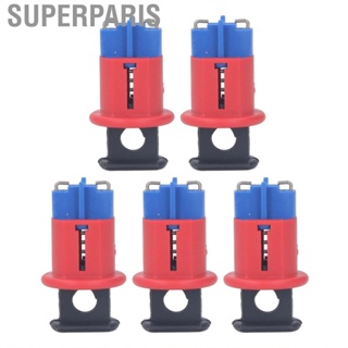 Superparis 5Pcs/set Circuit Breaker Lockout Device Pin In Standard Mini Switch Lock