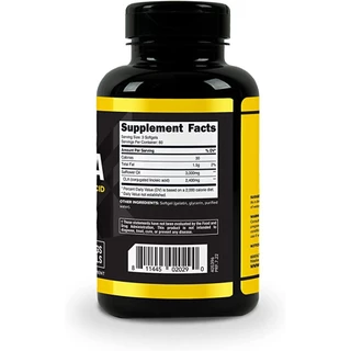 นูทรีคอสท์ ซีแอลเอ 2400 mg/s น้ำมันดอกคำฝอย Nutricost PrimaForce CLA / กินร่วมกับ แอปเปิ้ลไซเดอร์ บีซีเอเอ ครีเอติน ส...