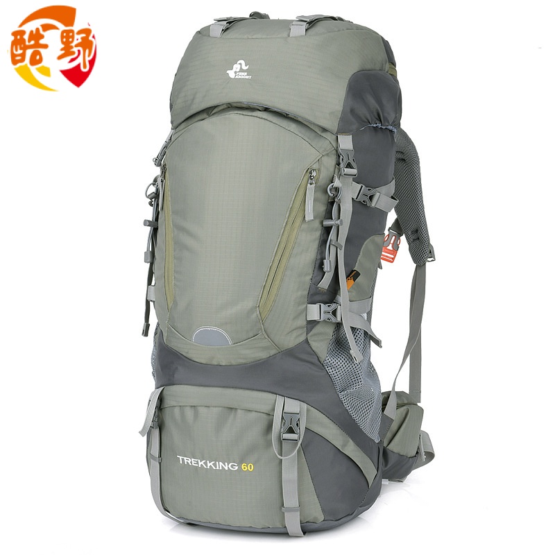 Cool Wild Recommendation * ฟรี KNIGHT Hiking Bag 60L Camping Hiking Backpack ฟรีผ้าคลุมกันฝน