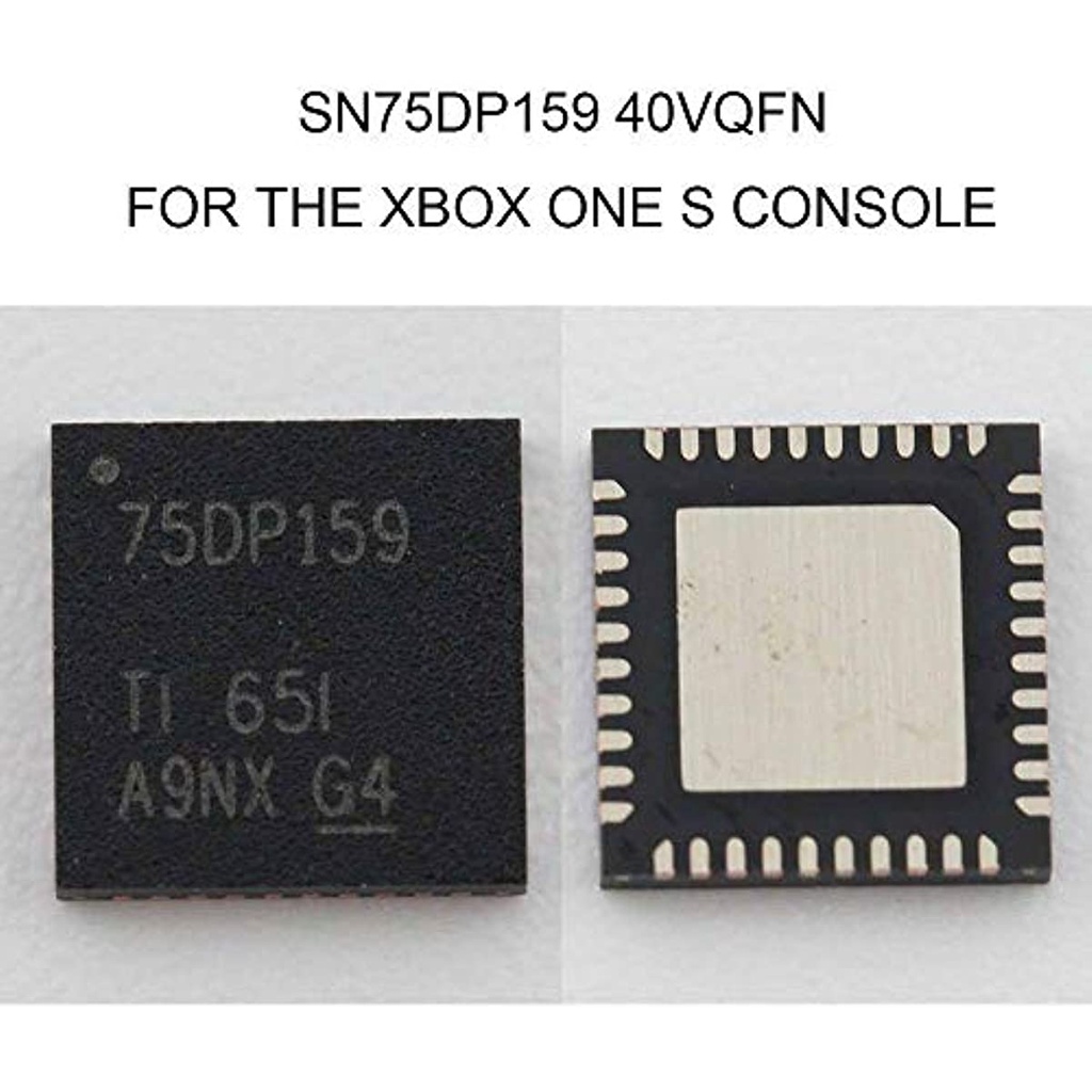 75DP159 สําหรับ Xbox ONE S Slim 40pin SN75DP159 40VQFN ใหม่ HDMI IC Modchip ชิปควบคุม 6Gbps Retimer