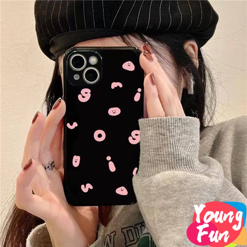 เคสโทรศัพท์มือถือแบบนิ่ม TPU กันกระแทก กันรอยกล้อง สีดําวาว สําหรับ Realme C35 C31 C3 C25 C21 C30 C20 C17 C15 C12 C11 GT Realme 5 6