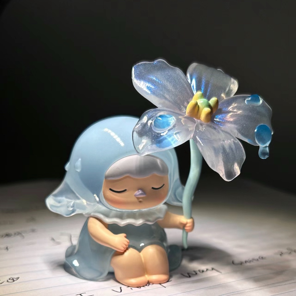 ของแท้PUCKY Sleeping Forest Series Secret Hidden Figure & Set 9 ออกแบบตุ๊กตาเครื่องประดับของขวัญ