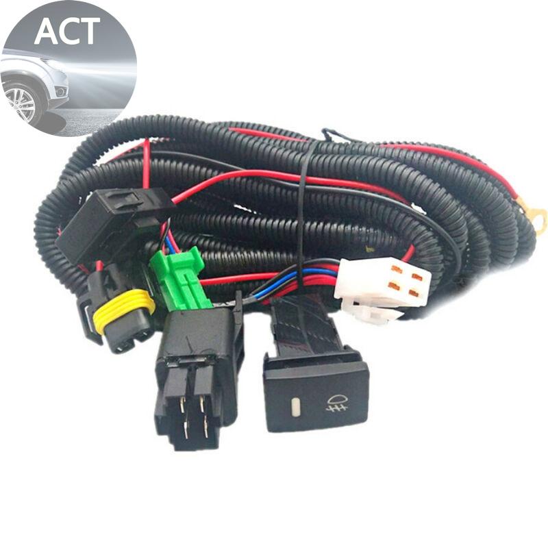ซ็อกเก็ตสายไฟตัดหมอก LED สําหรับ Toyota 12V