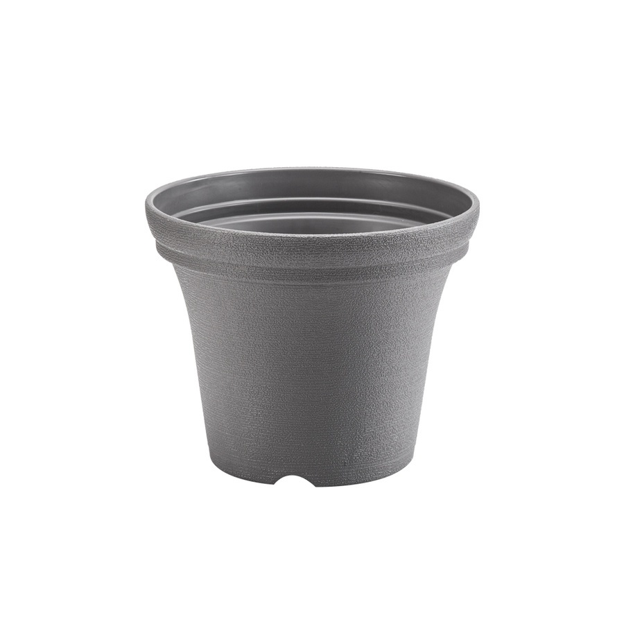 Tp Tree  O กระถางต้นไม้ รุ่น PY-2019GY  ขนาด 25 x 25 x 20 ซม. (10นิ้ว) สีเทา (แข็งแรง ทนทาน)