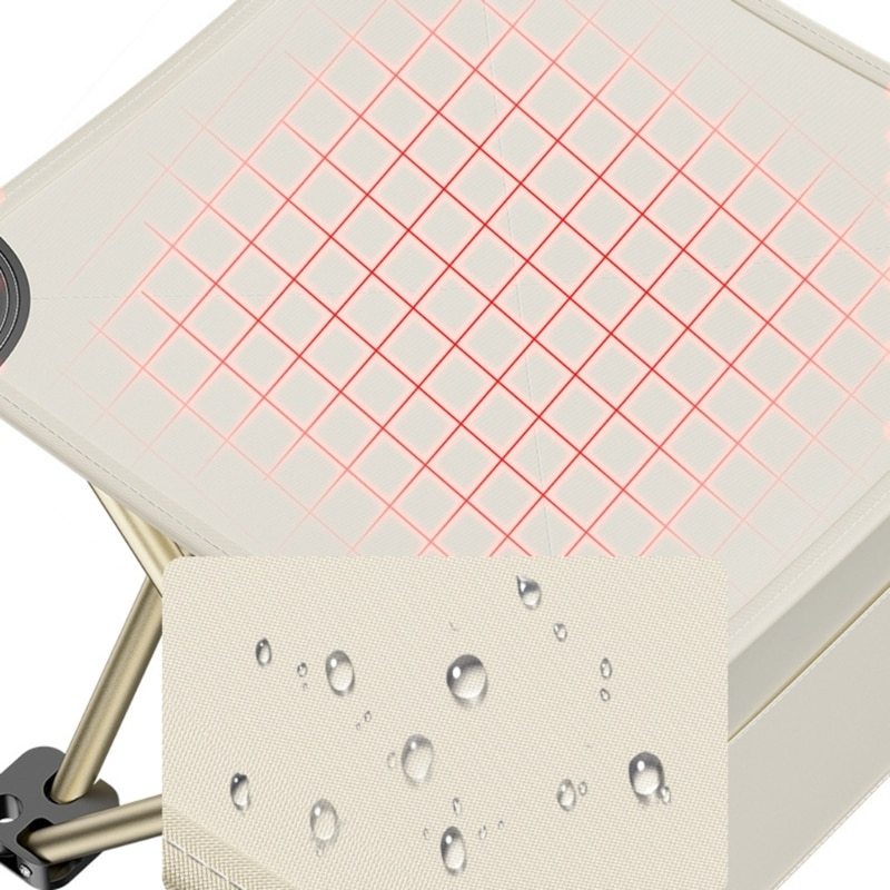 เก้าอีกพับได้ เก้าอี้สนามพกพา แถมถุงเก็บ ใช้งานกางเต็นท์ เดินป่า ตกปลา ปิคนิค และกิจกรรมกลางแจ้ง - รูปที่ 5