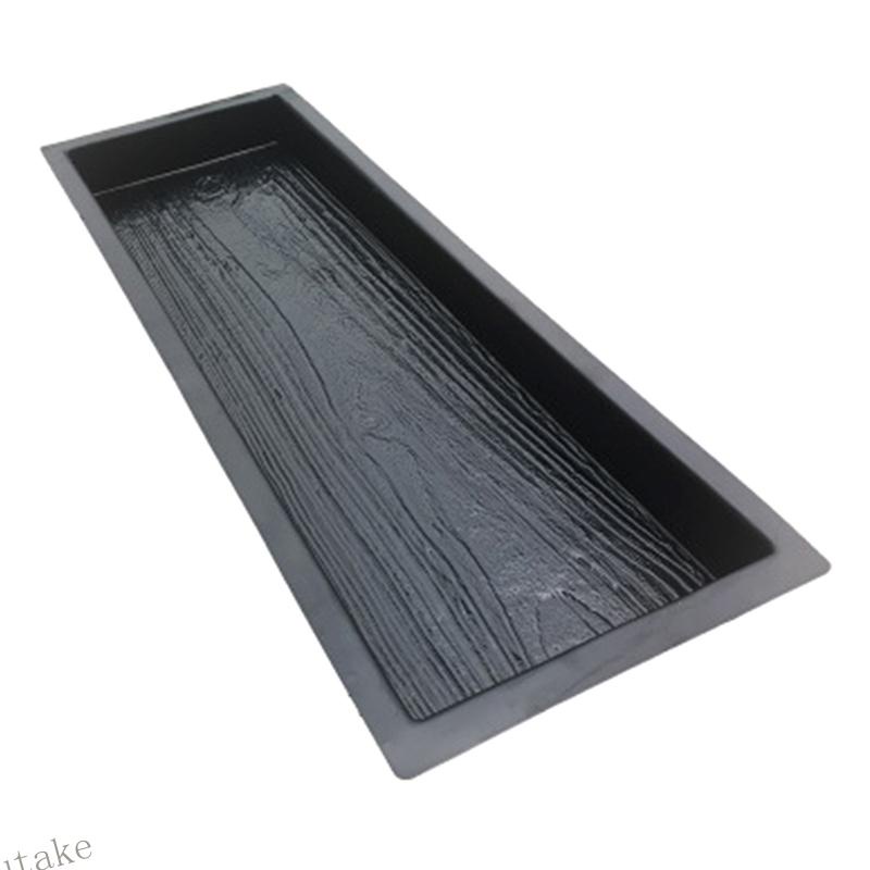 Uki แม่พิมพ์ลายไม้เทียม สําหรับทําคอนกรีต ปูนซีเมนต์ DIY