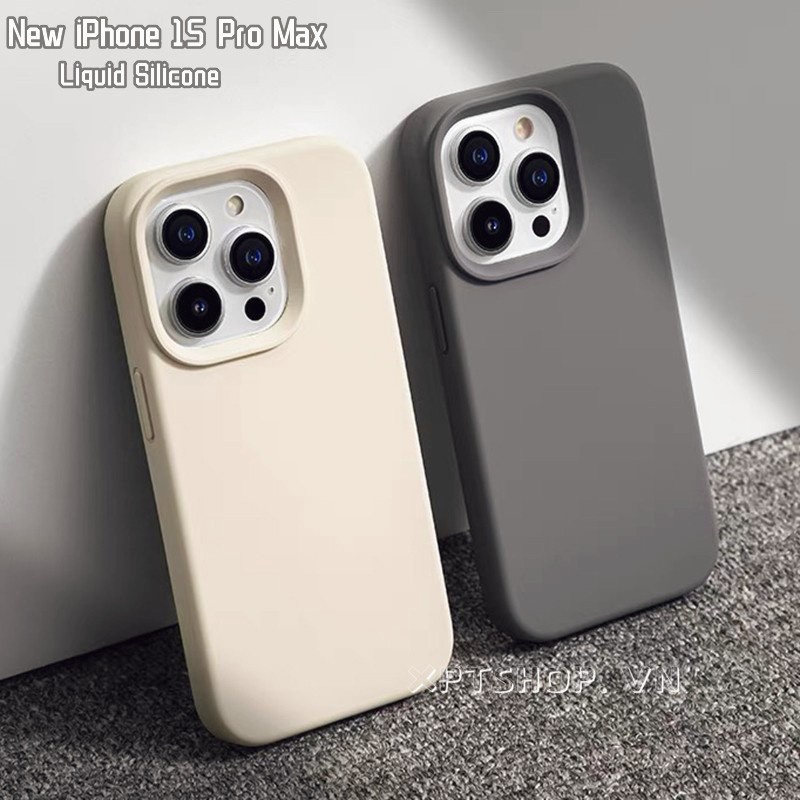 Simple Navy Charcoal สีเทาโบราณสีขาวซิลิโคนเหลวเคสโทรศัพท์สําหรับ iPhone 17 PRO MAX 16 Plus 15 14 13 12 11 PRO MAX ครอบคลุมเต็มรูปแบบกันกระแทกป้องกันนุ่ม