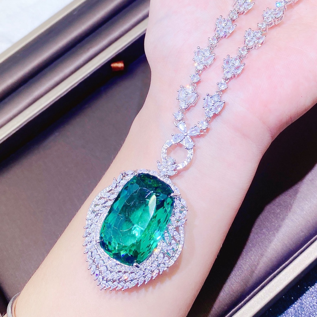 จี้มรกต Aquamarine Fanta สีสันสดใส