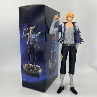 สถานที่ท้องถิ่น Luffy Zoro Seriously Injured Sanji อะนิเมะ One Piece รูปปั้น COD stock คอสเพลย์ Astonished Action Figure ตุ๊กตาของเล่นสําหรับของขวัญเด็กคอลเลกชันเครื่องประดับรถตกแต่งบ้านเค้ก