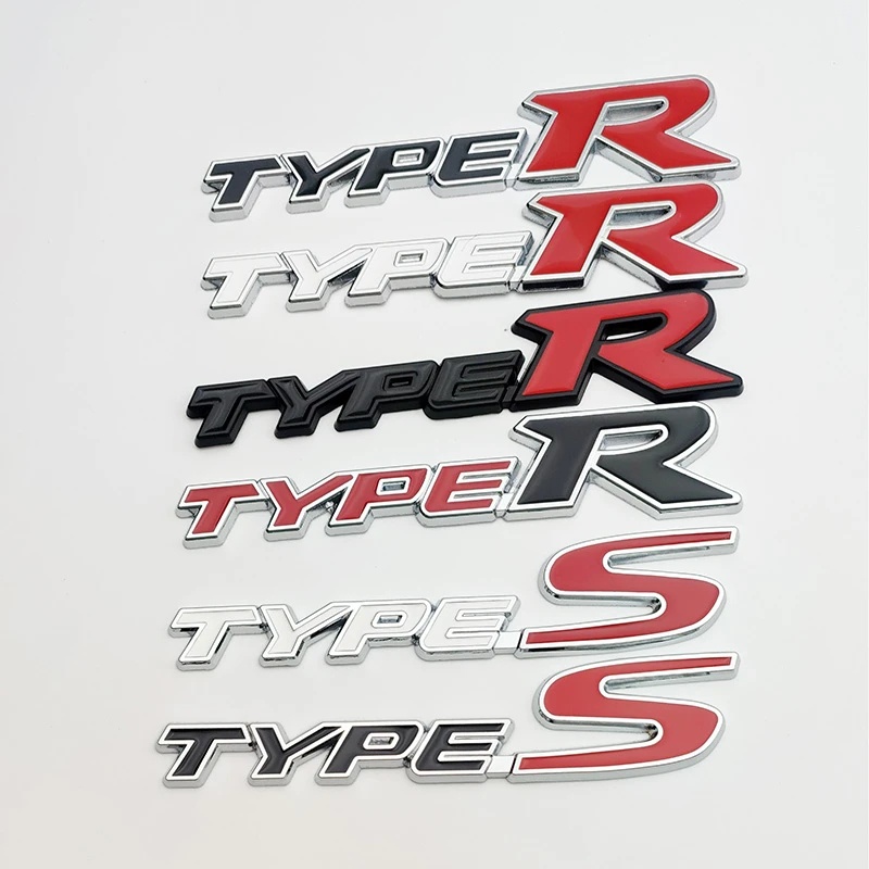สติกเกอร์โลโก้ APP 3d Type S Type R สําหรับติดกระจังหน้ารถยนต์ Accord Civic FK2 FN2 EP3 Type S Type 