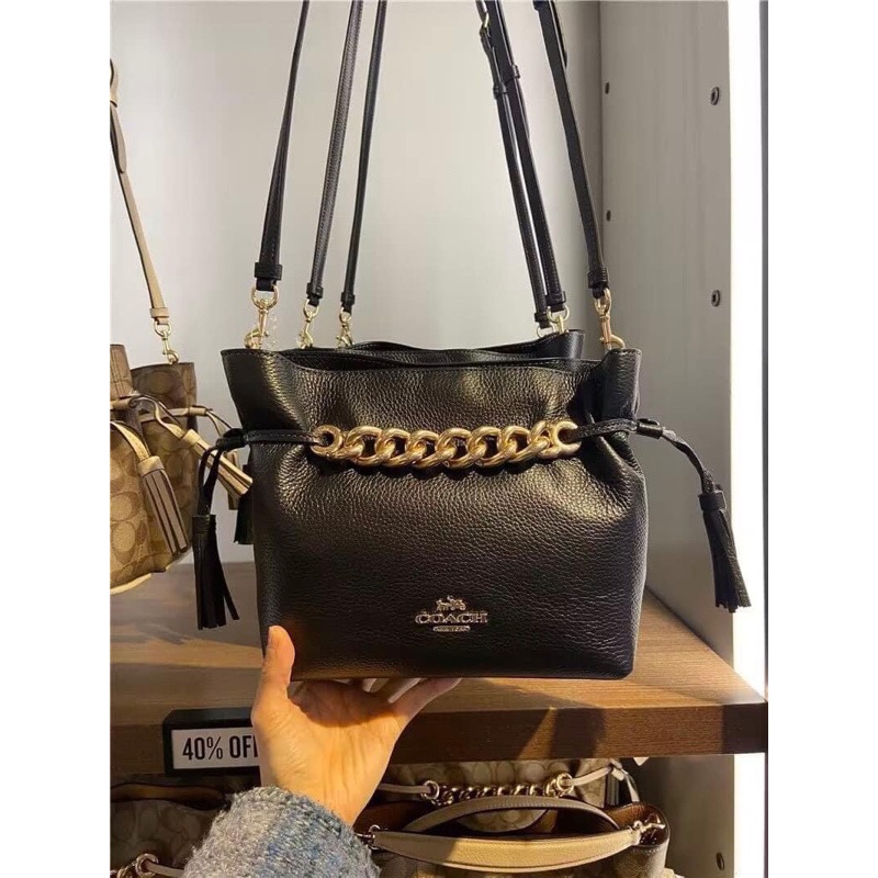 Bag Shop พร้อมส่ง แท้ 🇺🇸 100% New ANDY CROSSBODY (COACH CE555) GOLD/BLACK