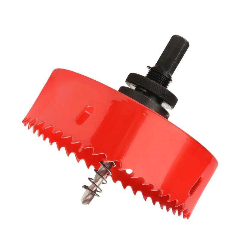 ดอกสว่านเจาะรู ด้ามจับขนาดใหญ่ 40-180 มม. สีส้ม สําหรับงานไม้ โลหะ พลาสติก PVC 1 ชิ้น
