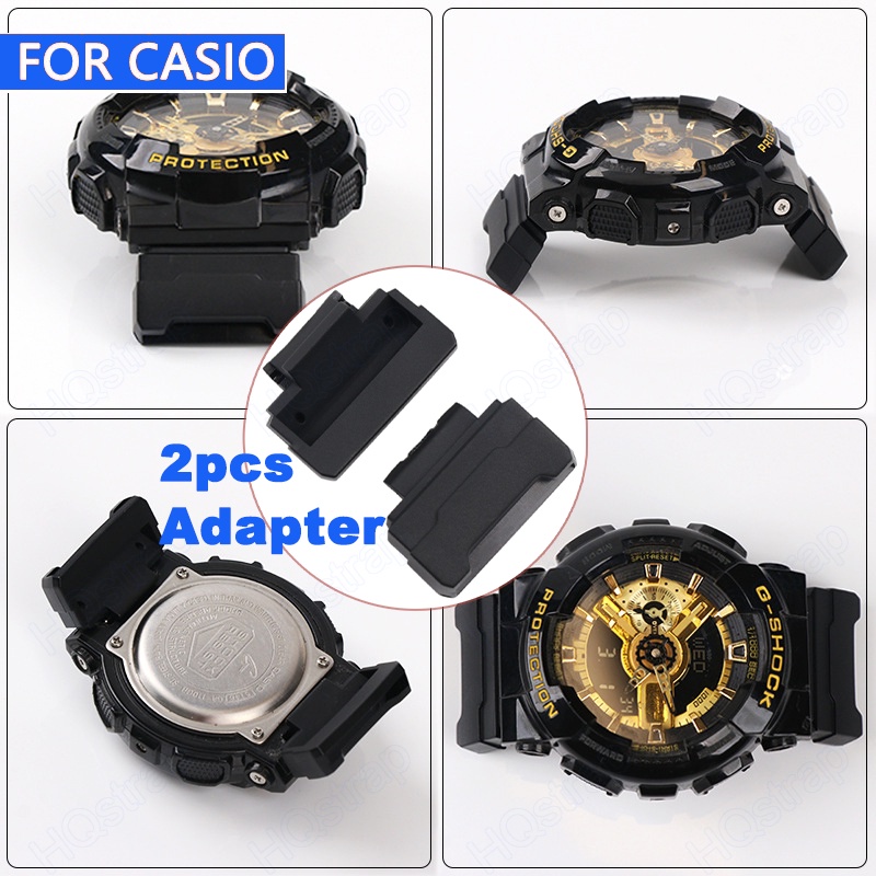 อะแดปเตอร์เชื่อมต่อยาง 16 มม. สําหรับ Casio G-Shock DW-5600 DW-6900 GA-100 GDF-100 GLS-5600 GW-M5610 GW-8900 22 มม.