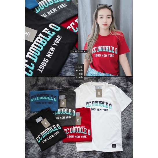 💥New‼️ 🕊เสื้อยืดงานปัก-งานป้าย🔖 ปักนูน Cotton 💯 (SMLXL) No.52 - รูปที่ 2