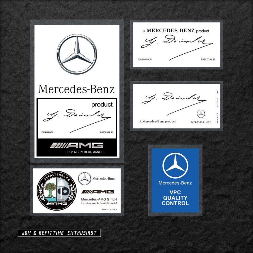 car front windshield AMG sticker S400 S450 S500 GLS450 GLE450 CLA260 E260 E300 A180 car window JDM style decorative sticker