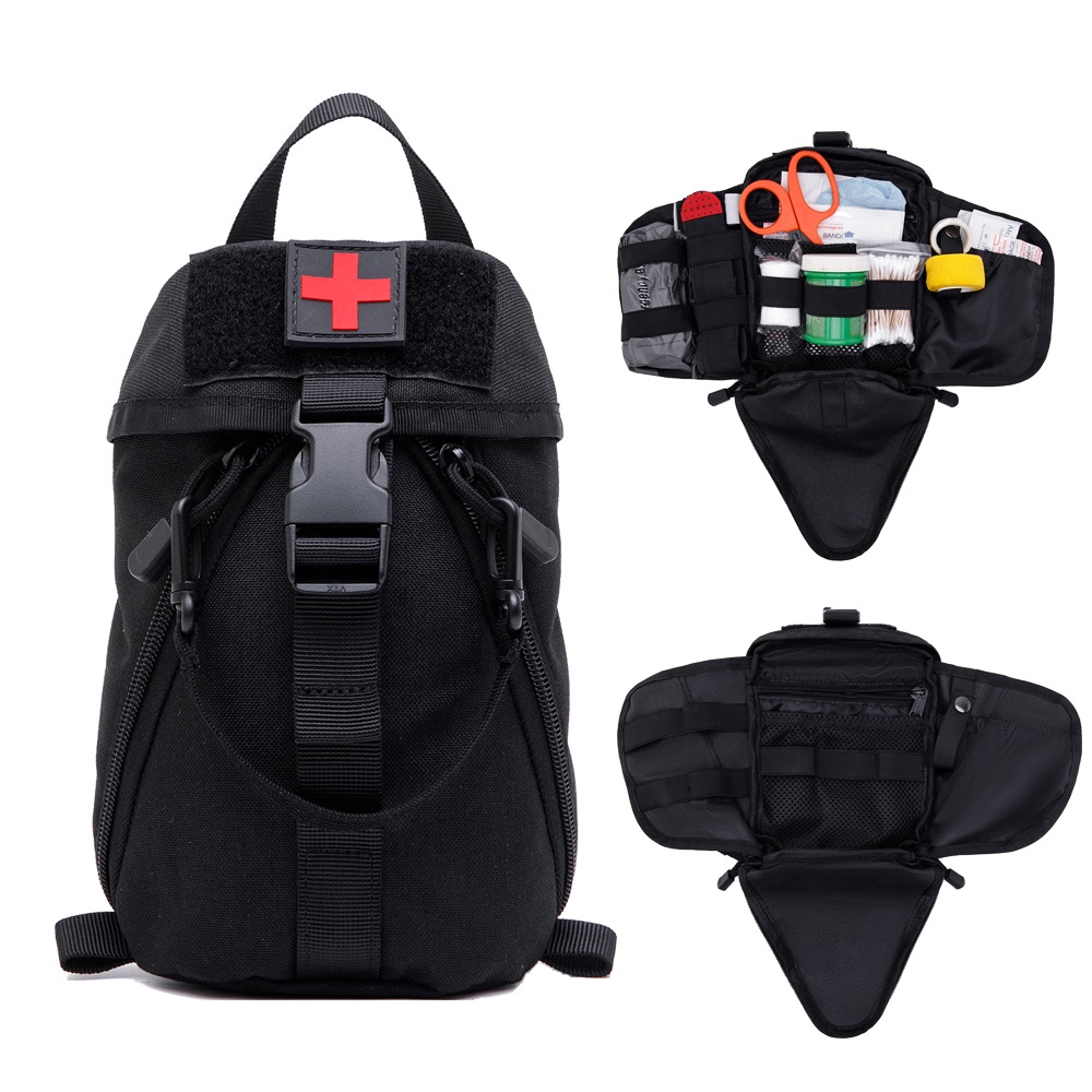 Luc ชุดกระเป๋าเครื่องมือแพทย์ฉุกเฉิน EDC POUCH เก็บอุปกรณ์ฉุกเฉิน เก็บเร็ว
