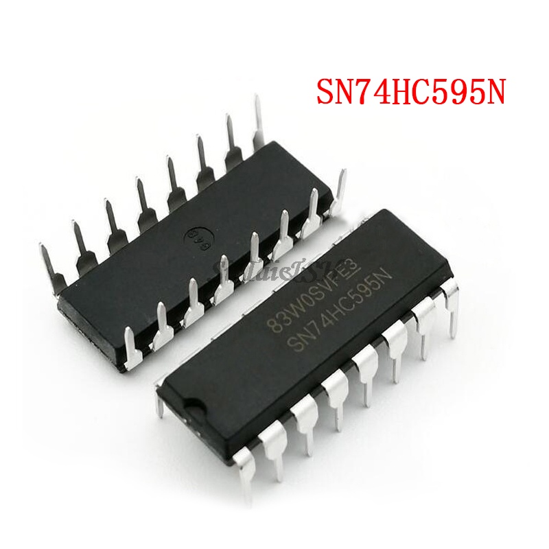 10PCS SN74HC595N DIP16 SN74HC595 DIP 74HC595N 74HC595 ใหม่และต้นฉบับ IC