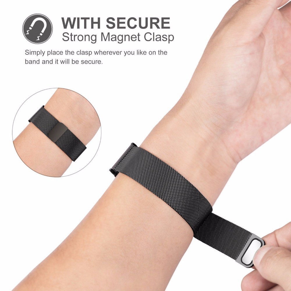 สาย smart watch garmin vivoactive 5 magnetic loop สายนาฬิกาข้อมือ สเตนเลส สำหรับ Garmin Vivoactive 5 นาฬิกาอัฉริยะ Smart Watch