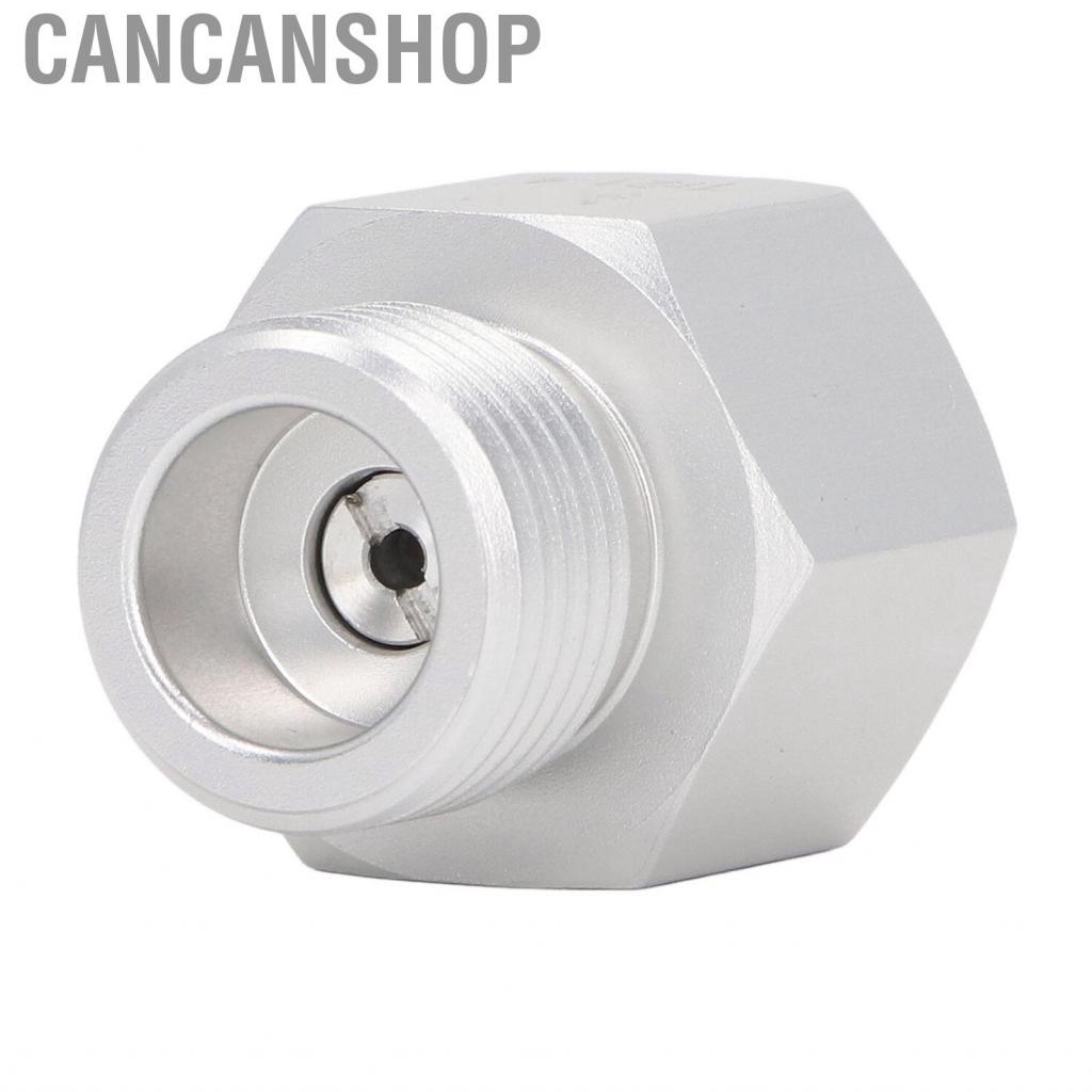 Cancanshop CO2 Refilling Connector Durable Leakage Free Tr21‑4 To CGA320 Soda Machine Adapter Heavy Duty Relief Valve Easy Installation for Replacement