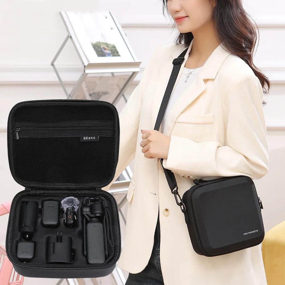 กระเป๋าเคส สะพายไหล่ ขนาดเล็ก แบบพกพา สําหรับกล้อง DJI Pocket 3 Osmo Pocket 3