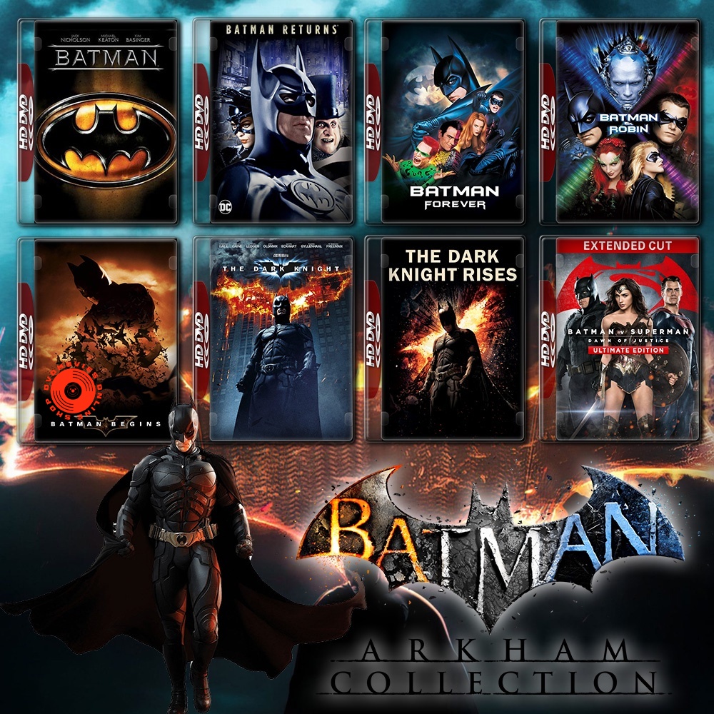 DVD BATMAN แบทแมนอัศวินรัตติกาล Collection DVD Master เสียงไทย (เสียงแต่ละตอนดูในรายละเอียด) DVD