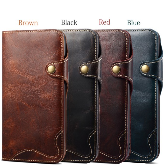 *เคส หนังแท้ เคส สำหรับ ไอโฟน 14 / 14 Pro / 14 Pro Max / 14 Plus