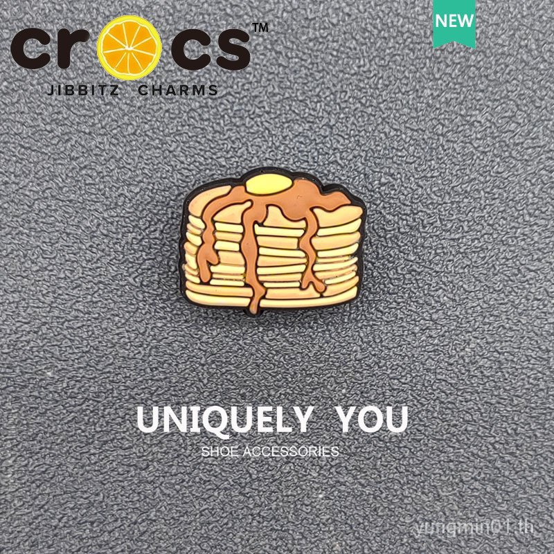 Crocs jibbitz charms ดอกไม้รองเท้าขนมหวาน Gourmet Series รองเท้าหัวเข็มขัดอุปกรณ์เสริม DIY อุปกรณ์เสริม