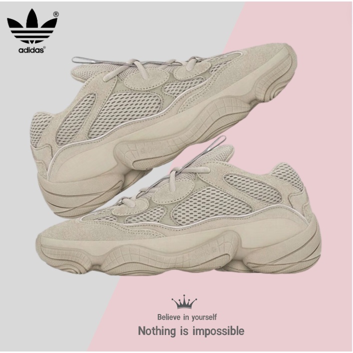 〖ของแท้พิเศษ〗 Adidas originals Yeezy 500  Men's and Women's Sports Sneakers