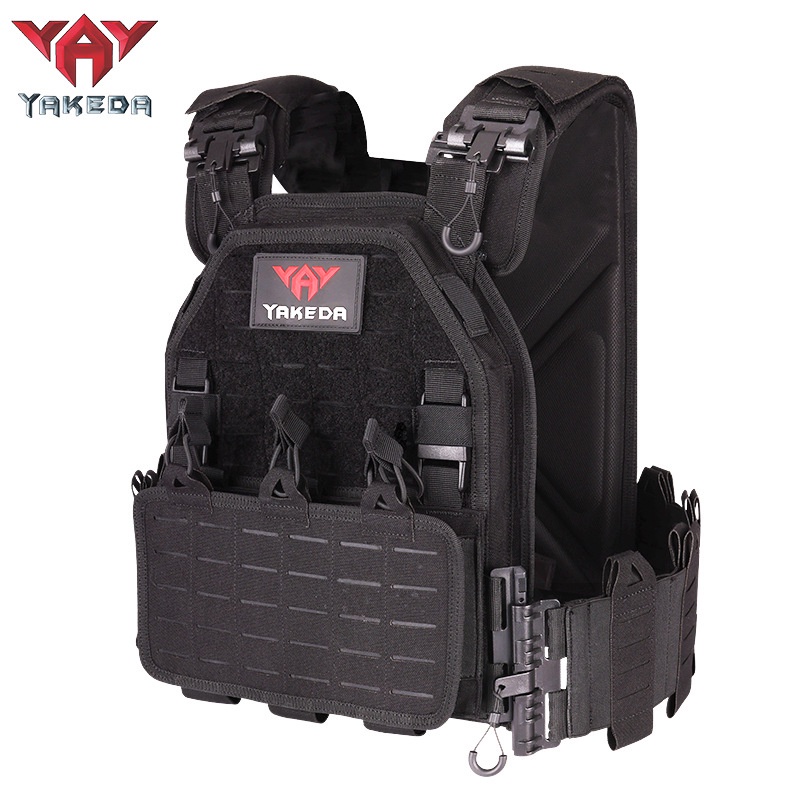 Yakoda Amazon MOLLE เสื้อกล้ามยุทธวิธี 1000D เสื้อกล้ามฝึกกลางแจ้ง กันน้ํา และทนทาน