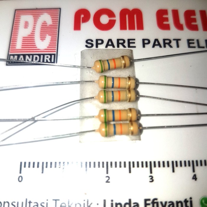 ตัวต้านทาน 0.50 1/2 W 56 KiloOhm 56KR -BSS12