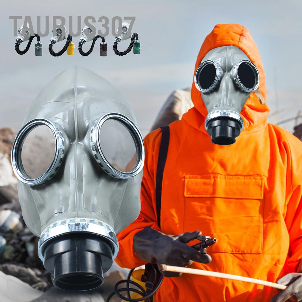 Taurus307 หน้ากากช่วยหายใจแบบเต็มหน้าฝาครอบปากนิรภัยสำหรับการป้องกันแก๊สพ่นสีเคมี