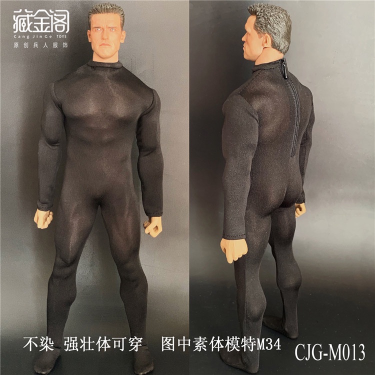 ชุดจั๊มสูท บอดี้สูท 1/6 CJG-M013 แบบยืดหยุ่น สําหรับผู้ชาย พร้อมส่ง ราคา ถูกที่สุด ดีลบีเคเค แกลเลอรีภาพที่ 3